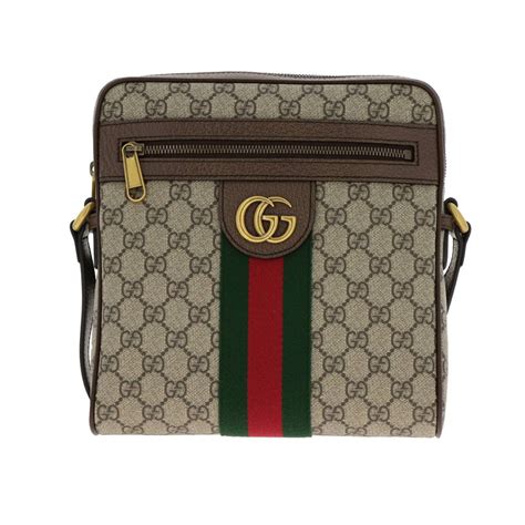 beige gucci man bag|gucci shoulder bag beige.